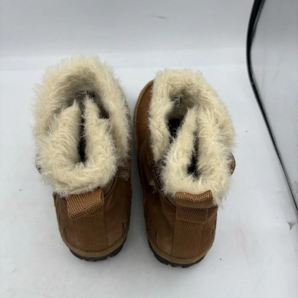 Merrell Snow Boots Womens Size 7.5 Tremblant‎ J45932 Brown Leather Dry Winter